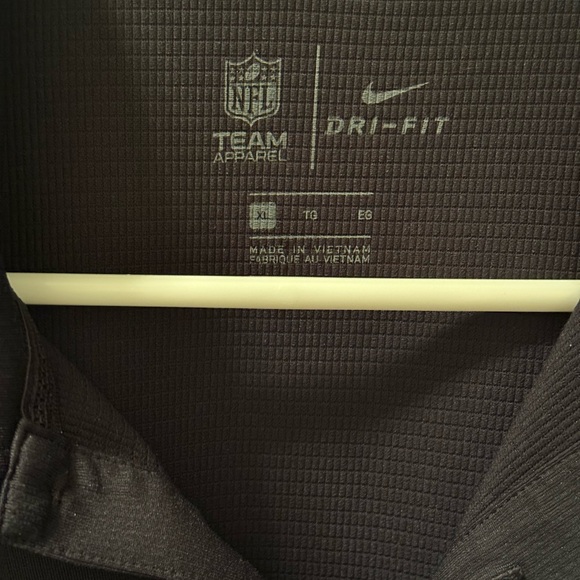 XL Nike Dri Fit NY Jets 1/4 Zip & Polo - Picture 2 of 5